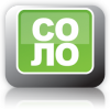 Логотип Соло на клавиатуре