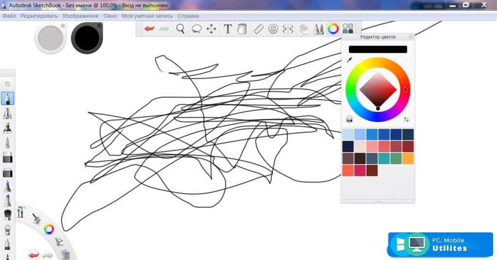how to use autodesk sketchbook on laptop