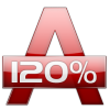 Логотип Alcohol 120%