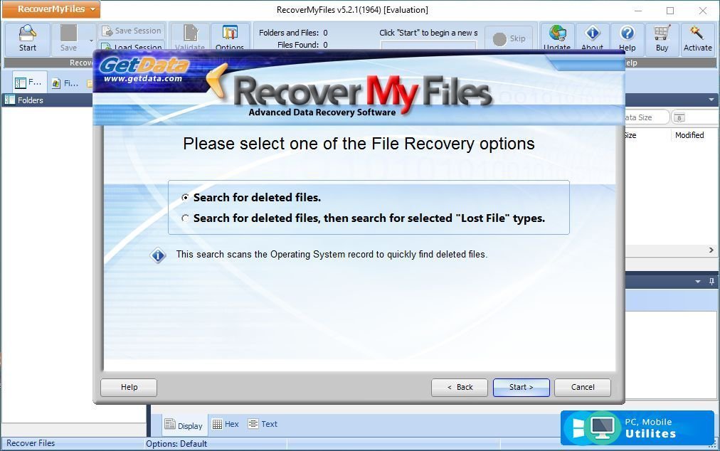 Recover My Files License Key 5.2.1