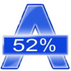 Логотип Alcohol 52%